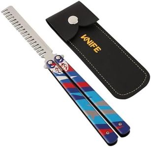 Gullveig Toy Butterfly Knife Comb - Butterfly Knife Comb, Training Butterfly Knife, Comb Knife, Butterfly Knife Toy, Butterfly Comb, Comb Knife for safe practice - 1Pcs