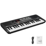 MK-2 37 Key Mini Keyboard Piano, POGOLAB Kids Keyboard Piano with 40 Song/200 Sound/200 Rhythm, MIDI Function, LED Display, Dual Speaker, Portable Electronic Keyboards for Beginner/Adult Travel, Black