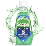Crest Scope Outlast Long Lasting Mint Mouthwash, 33.8 fl oz