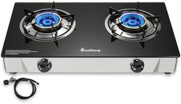 BesNerg 2 Burner Propane Stove Two 