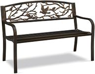 Yaheetech Patio Garden Bench Outdoo