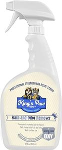 King's Paw Supply Co. Oxy Stain Remover - Oxygen Powered Carpet Cleaner Spray WITH Enzymes- Cleans Upholstery, Couch, Laundry, Rug, Clothes, Car Seat, Mattress, Sofa,& More. - Kid, Pet & Baby Stains