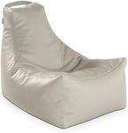 Jaxx Juniper Nautical Edition - Casual Bean Bag Seating for Boat, Yacht & Watersports - Marine Vinyl, Mineral Gray