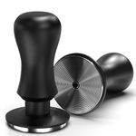 KYONANO 53.3mm Espresso Coffee Tamper, 30lb Spring-Loaded Calibrated Tamper with 304 Stainless Steel, Anodized Aluminum Handle, Barista Tamper Compatible with Breville Espresso Coffee Machine