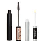 e.l.f. Lash Beats Mascara & Lash Serum Bundle, Lengthening Mascara & Lash & Brow Enhancing Serum, For Defining & Thickening, Vegan & Cruelty-Free