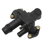 Hoypeyfiy LR073372 Thermostat Housing Water Outlet House Pipe Replacement for Land Range Rover Sport Discovery 3 4 Jaguar S Type X200 1316061 JDE38234 1331447 1357091