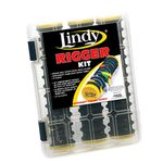 Lindy Rigger for Walleye Fishing - Keeps Snells and Rigs Organized and Tangle-Free, Lindy Rigger 3-Pack Kit