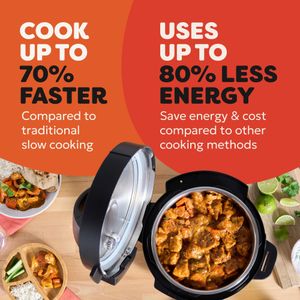 Instant Pot 7-in-1 Multicooker, 3.8L – Pressure Cooker & Slow Cooker