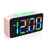AYRELY Digital Alarm Clock for Bedr