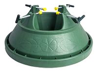 Garden Pride Plastic Christmas Tree Stand for live Christmas Tree - Holds a tree up to 10ft tall - 6 Litre Reservoir