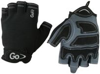 GoFit Diamond-Tac Wrist Wrap Glove - Padded, Flexible, Supportive Fitness Glove and Training CD