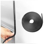 Anti-Collision Car Door Edge Guards,U Shape Rubber Edge Trim Car Door Protector with Non-Destructive Installation,Waterproof Automotive Door Entry Guard Fits 99% of Model (32Ft)