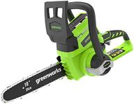 GreenWorks 2000102 24V 10-Inch Cordless Chainsaw, Battery and Charger Not Included