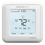 Honeywell TH6220WF2006/U Lyric T6 Pro Wi-Fi Programmable Thermostat with Stages Up to 2 Heat/1 Cool Heat Pump or 2 Heat/2 Cool Conventional, White