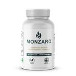 MONZARO Advanced Weight Management Formula – 60 Capsules – Premium Natural Fat Burner & Metabolism Booster – Appetite Suppressant & Energy Support – UK Made Food Supplement