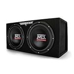 MTX Audio Dual Subwoofer Vented Enc
