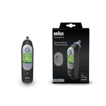 Braun ThermoScan 7 Ear thermometer - Age Precision Technology - Colour-coded Digital Display - Baby and Infant Friendly - #1 Brand among doctors(1)