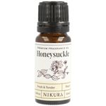 Nikura | Honeysuckle Fragrance Oil - 10ml | Perfect for Soap Making, Candle Making, Wax Melts, Diffuser | Great for use in Bath Bombs, Perfume Oil, Perfume Scents, Potpourri | Vegan & UK Made