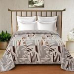 Florida Prime AC Comforter Made of Cotton 200 GSM Duvet for Double Bed/Quilt Blanket Lightweight for All Weather