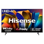 Hisense 55 Inch 4K Smart TV 55E6NTUK - Dolby Vision, Game Mode PLUS with 60Hz VRR ALLM, Smooth Motion, AI Sports Mode, Vidaa OS with Freely, Youtube, Netflix and Disney+ & Now TV (2024 Model)