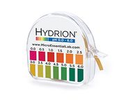 Hydrion Brilliant pH 0 to 6.0 (0.5 pH Increments)