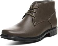 Alpine Swiss Mens Gray Leather Lined Dressy Ankle Boots 13 M US