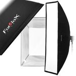 Fotodiox Pro 24-Inch x 80-Inch Softbox PLUS Grid/Eggcrate for Studio Strobe/Flash with Soft Diffuser and Dedicated Speedring, for Speedotron Black Line 202VF, 206VF, 102, 103, 105, Brown line MW3R, MW3U, MW3UQ, M90, M90Q, M11 Strobe Flash Light