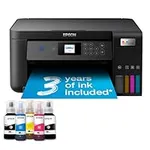 Epson EcoTank ET-2850 A4 Multifunction Wi-Fi Ink Tank Printer, With Up To 3 Years Of Ink Included