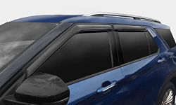 Auto Ventshade [AVS] Outside Mount Ventvisor/Rain Guards | Fits 2022-2024 Nissan Pathfinder- Smoke, 4 pcs. | 94765