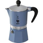 Bialetti Rainbow Moka Express Iconic Italian Stovetop Espresso Maker, Italian Made; Moka Pot/Coffee Maker/Mocha Pot for an Authentic Italian Coffee
