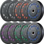 AMGYM High Bounce Bumper Plates Wei