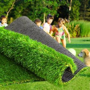 Weidear Artificial Grass Thick Turf 10 ft x 18 ft,1.38" Artificial Synthetic Fake Grass Rug, Indoor/Outdoor Realistic Turf Grass Lawn Mat for Dogs Pets, Patio, Landscape, Garden, Custom Size