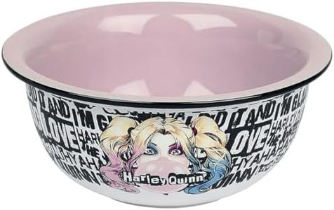 Batman Warner Brothers 13294 Brothers DC Harley Quinn Aspect émail 600 ml Multicolore