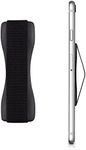 kwmobile Smartphone Elastic Finger Grip - Phone Holder Strap for One-Handed Use - Universal Adhesive Strap for Secure Holding of Mobile Phones