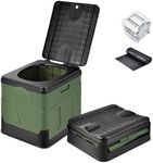 Otraki Emergency Portable Toilet for Camping with Urine Gel & Waste Bags | Compact Portable Toilet for Adults Mobile Toilet for Outdoor Camping, Festival, Traffic Jam, Camping
