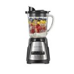 Hamilton Beach Power Elit Blender with 40 oz. Glass Jar, Black, 58148A