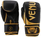 Venum Challenger 2.0 Boxing Gloves - 10 oz, Black/Gold, 10 oz