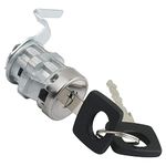 APPERFiT 709231 25775278 Tailgate Lock Cylinder w/Keys Compatible with 2007-2014 Chevrolet Chevy Silverado GMC Sierra Truck Pickup 1500 2500HD 3500HD