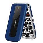 artfone Big Button Mobile Phone for Elderly, Senior Flip Phones Sim Free Unlocked Easy to Use Basic Cell Phones with 2.4" LCD Display | SOS Button | Talking Numbers | FM Radio | Torch |1200mAh Battery