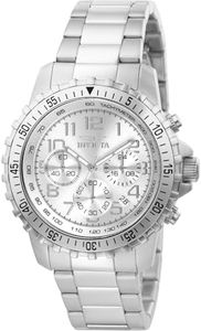 Invicta Specialty - Orologio da Uomo in Acciaio Inossidabile con Movimento al Quarzo, Argento - 45 mm
