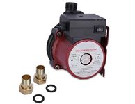 Resale by Jes Inline Pressure Booster Pump Single Phase for Cold/hot Water Bathtube, Washing Machine Inlet Supply, Solar Panel Cleaning, Hand Dish Washer Etc (Jes Sparta Inline Pump 120)