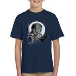 Cloud City 7 Iron Giant My Giant Friend Kid's T-Shirt Navy Blue