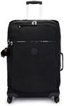 Kipling Women's Darcey M Luggage Backpack, Adjustable Packing Straps, Top Carry Handle, Nylon Travel Organizer, Black Tonal, 26.37''L x 17''H x 10.25''D, Black Tonal, 26.37''L x 17''H x 10.25''D