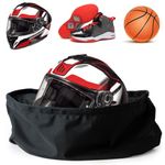 Large Helmet Bag, Soft Plush Motorcycle Helmet Bag, Ski Motorbike Helmet Bag with Drawstring for Motorcycle Scooter Helmet (52×46cm)