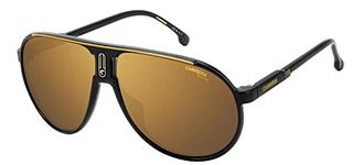 CARRERA Sole Unisex Polarized Pilot Polyamide Inj Mtt Black Plastic Sunglasses (62)