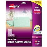 Avery 15667 Matte Clear Easy Peel R