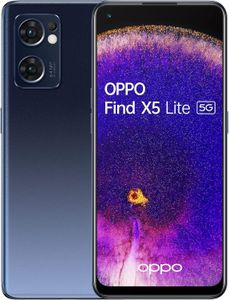 OPPO Find X5 Lite Smartphone, 8GB RAM, 256GB Storage – Blue