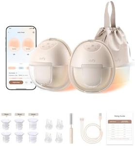 eufy Wearable Breast Pump S1(T8D02), Electric Hands-Free Breast Pump, Hospital-Grade Suction, Leak-Proof and Ultra-Quiet, Upgraded