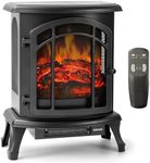 24" Electric Fireplace Heater Stove