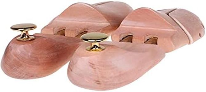 HIMRY® 1 par | Hormas de Zapato, Madera Natural, Regulable, hormas, tensor para el Calzado, ensanchador para el Calzado. Tamaño 41 - Tamaño 42, KXB6000-41